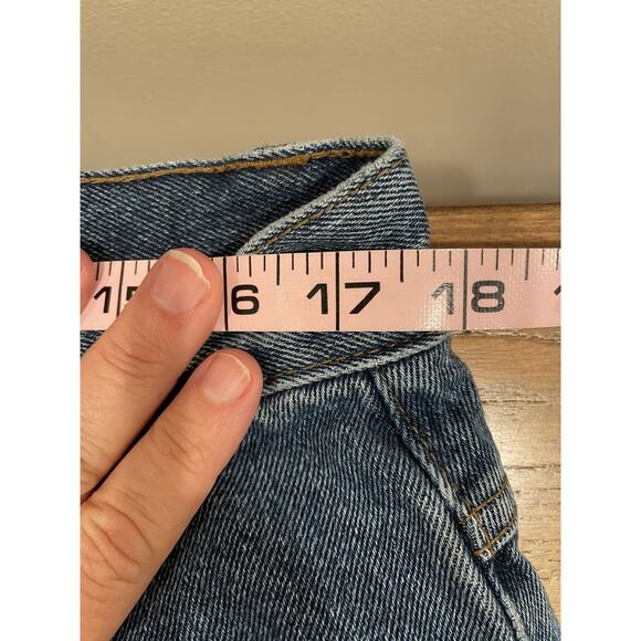 VTG. 90s Burry Lane Jeans‎ Womens 16 Plaid Flannel Lined High Rise Outdoors Camp - Picture 6 of 9